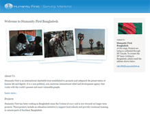 Tablet Screenshot of bd.humanityfirst.org