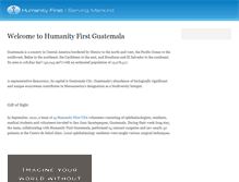 Tablet Screenshot of gt.humanityfirst.org